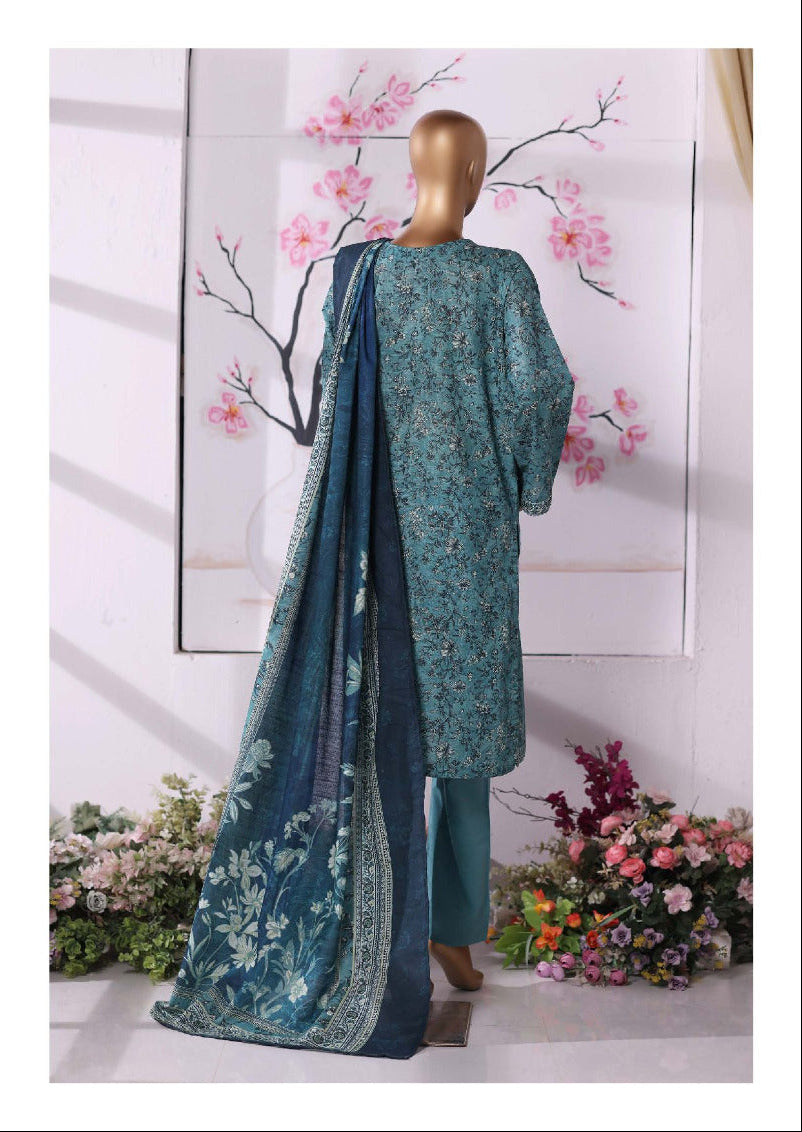 Bin Saeed | Stitch 3 Pc Printed Khaddar Collection