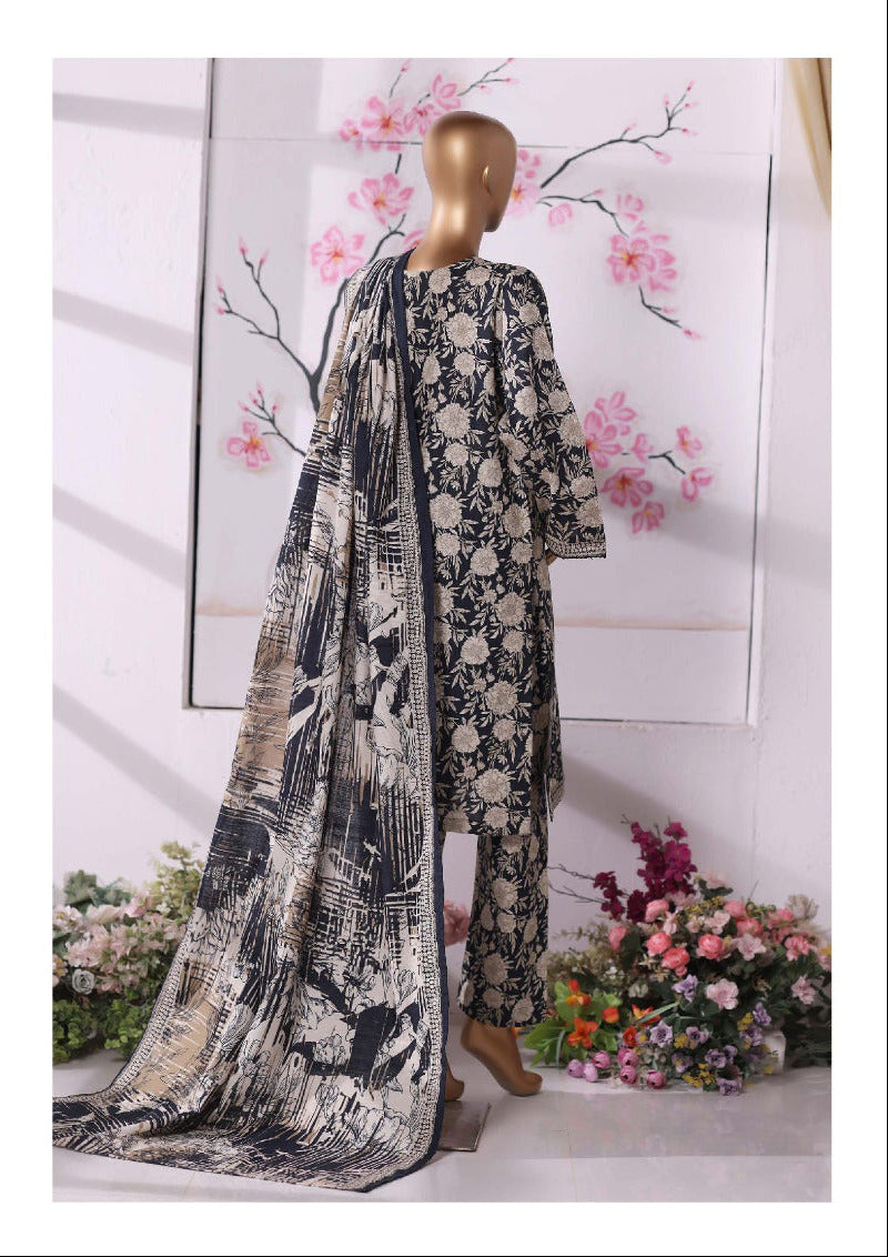 Bin Saeed | Stitch 3 Pc Printed Khaddar Collection