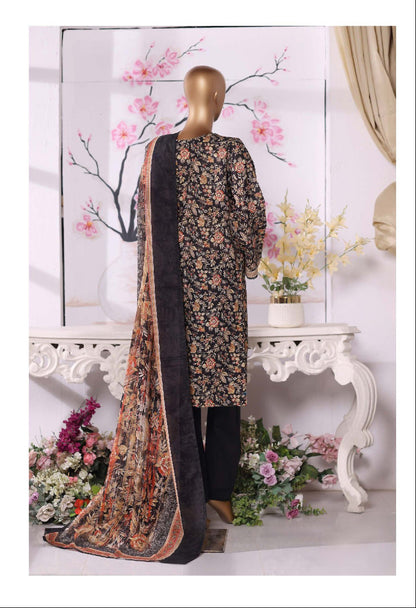 Bin Saeed | Stitch 3 Pc Printed Khaddar Collection