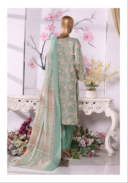 Bin Saeed | Stitch 3 Pc Printed Khaddar Collection