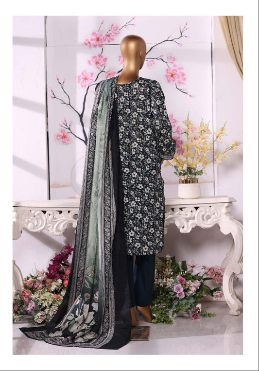 Bin Saeed | Stitch 3 Pc Printed Khaddar Collection