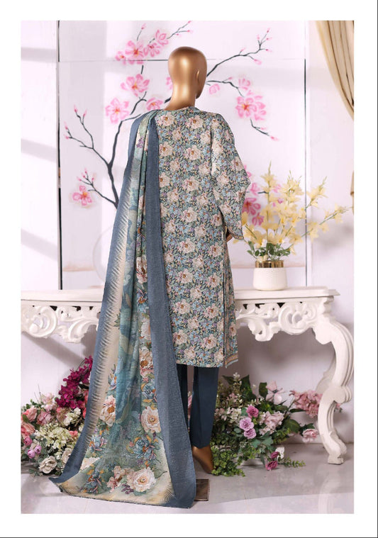 Bin Saeed | Stitch 3 Pc Printed Khaddar Collection