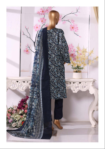 Bin Saeed | Stitch 3 Pc Printed Khaddar Collection