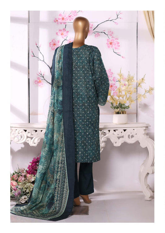 Bin Saeed | Stitch 3 Pc Printed Khaddar Collection