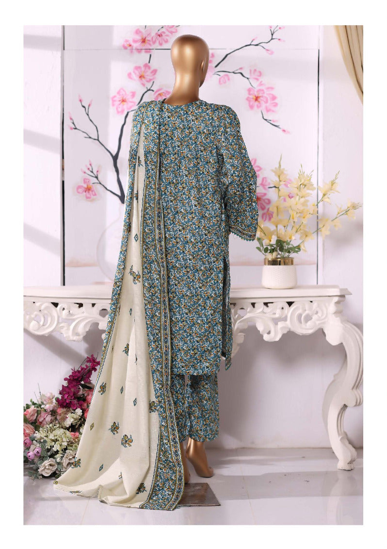 Bin Saeed | Stitch 3 Pc Printed Khaddar Collection