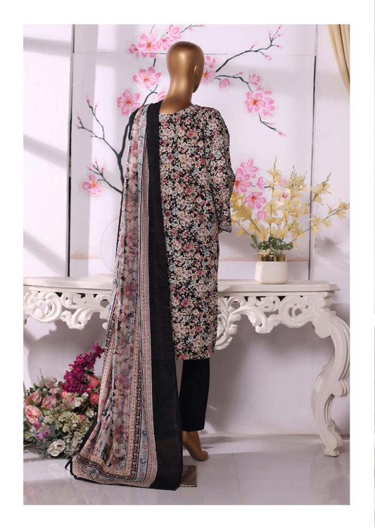 Bin Saeed | Stitch 3 Pc Printed Khaddar Collection