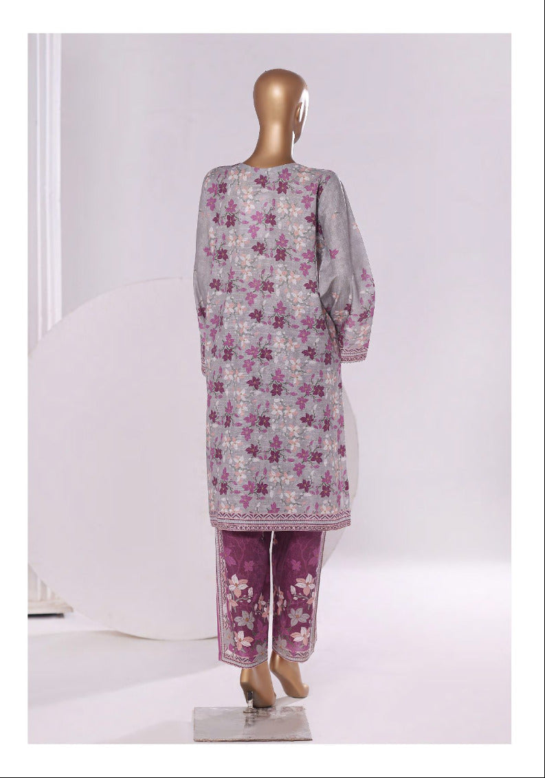 Bin Saeed  | Printed Khaddar Co-Ords Stitched Collection – 2PCS