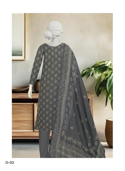 Kashmira By ABC Fabric | Printed Winter Zarri Collection Vol. 10