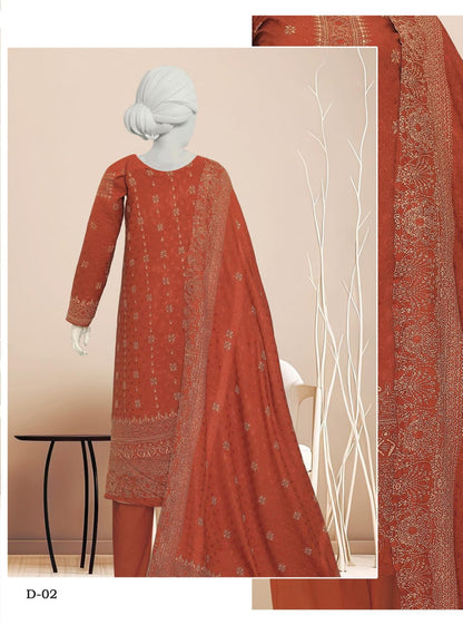 Kashmira by ABC Fabric | Printed Winter Zarri Collection Vol 09