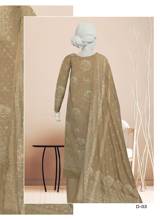 Kashmira by ABC Fabric | Printed Winter Zarri Collection Vol 09