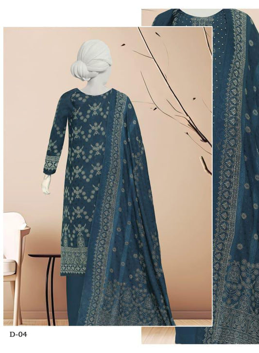 Kashmira by ABC Fabric | Printed Winter Zarri Collection Vol 09