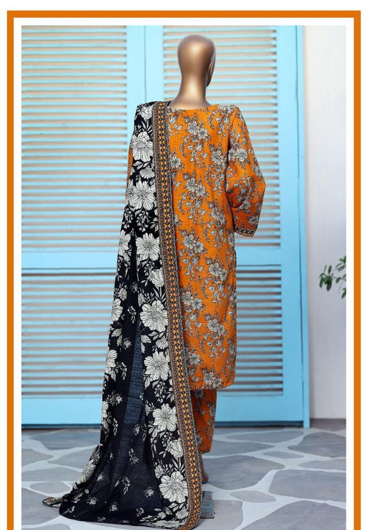 Bin Saeed | Stitch 3 Pc Printed Khaddar Collection