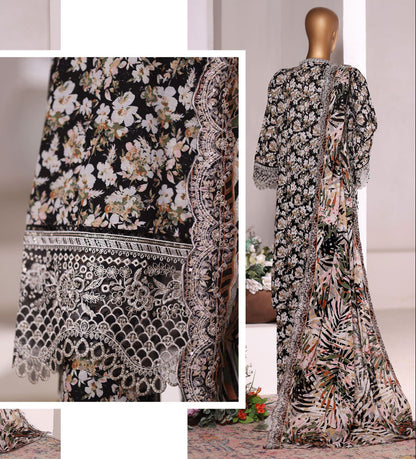 Bin Saeed | Stitched 3 Pc Embroidered Khaddar Collection