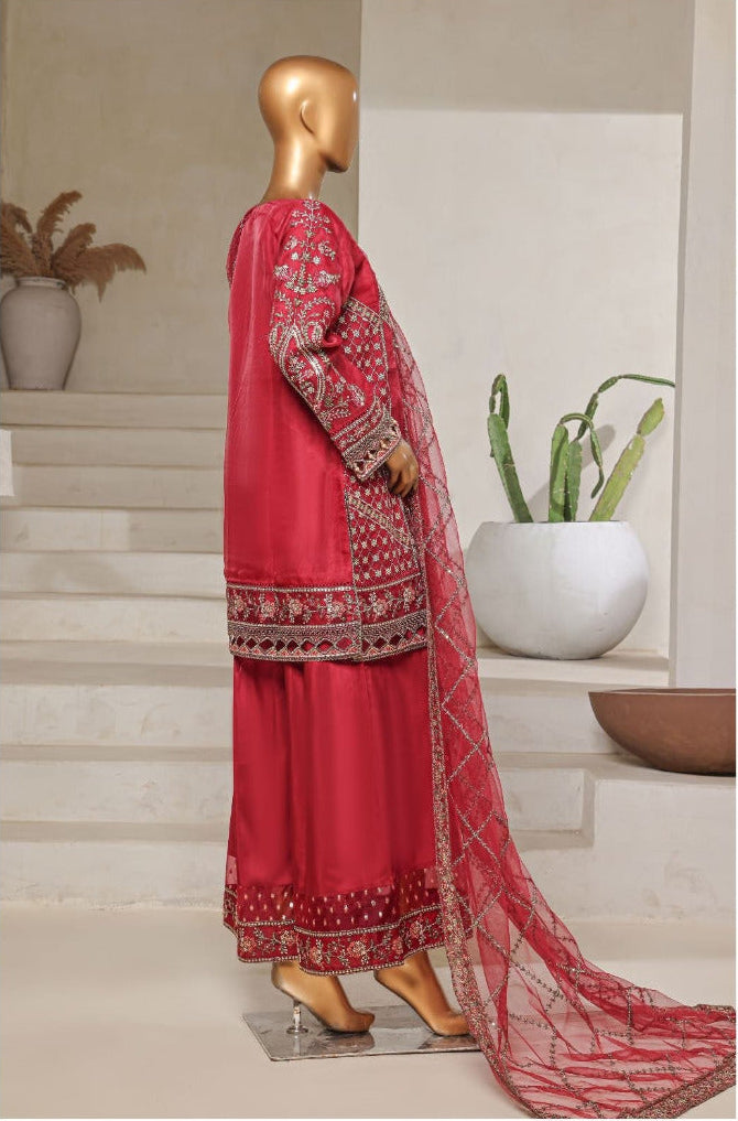 Sada Bahar | Mahpara Stitched 3 Pc Organza Collection