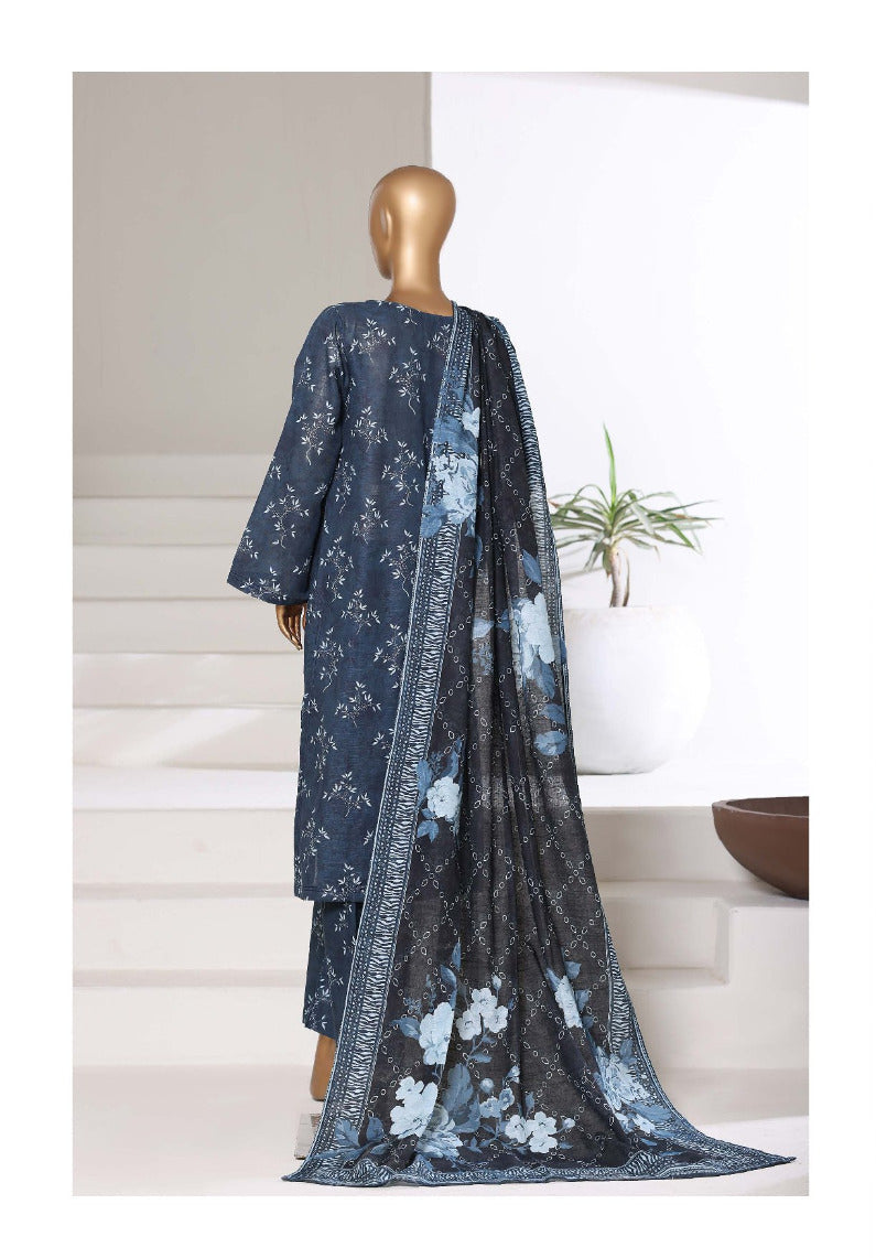 SADABAHAR | 3 Pc Stitched Printed Khaddar Collection