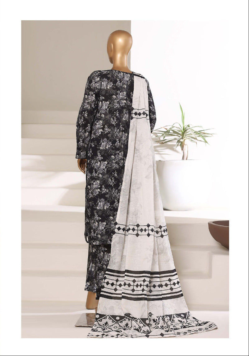 Sada Bahar | Stitched 3 Pc Printed Khaddar