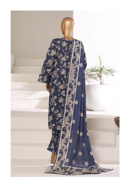 Sada Bahar | Stitched 3 Pc Printed Khaddar
