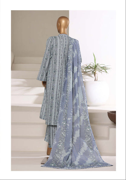 Sada Bahar | Stitched 3 Pc Printed Khaddar