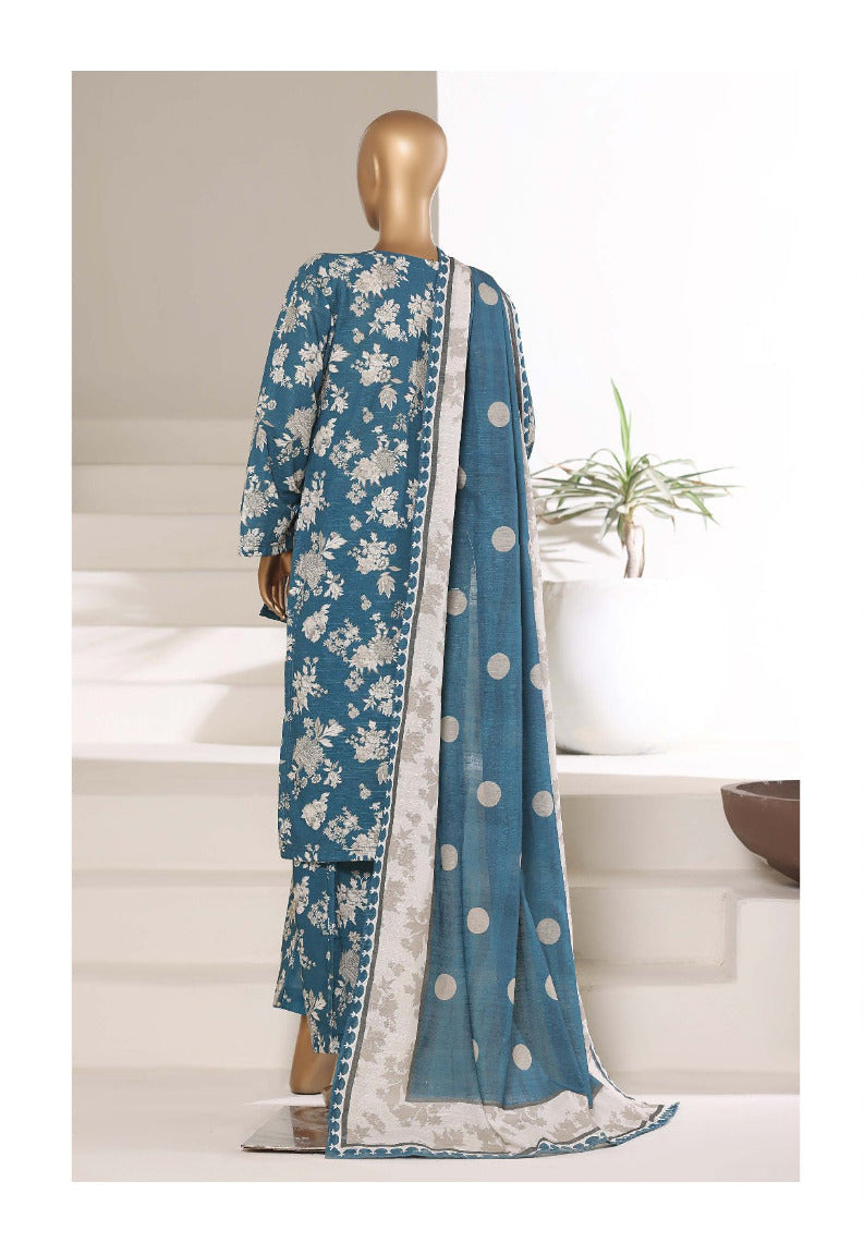 Sada Bahar | Stitched 3 Pc Printed Khaddar