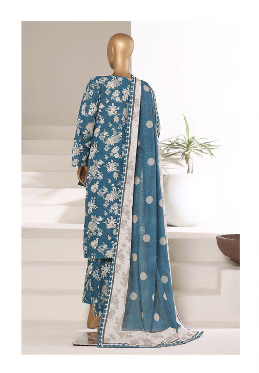 Sada Bahar | Stitched 3 Pc Printed Khaddar
