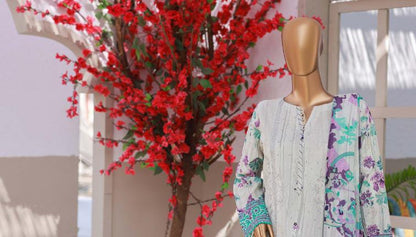 HZ | Unstitch 3-Piece Embroidered Lawn Collection
