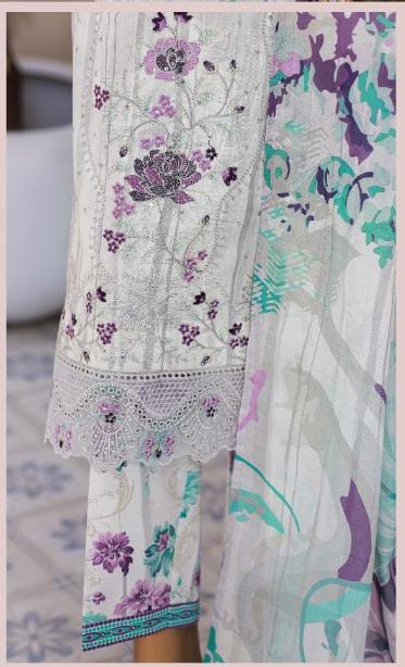 HZ | Unstitch 3-Piece Embroidered Lawn Collection