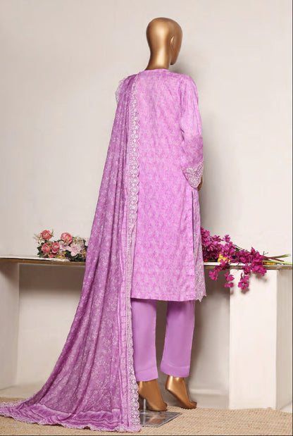 Riwayat | Stitch 3 PC Premium Embroidered Lawn Collection