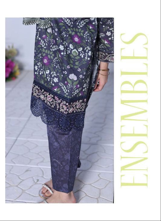 Shifa Kidz by Suntex | Fabrics Stitched 3 Pc Embroidered Lawn
