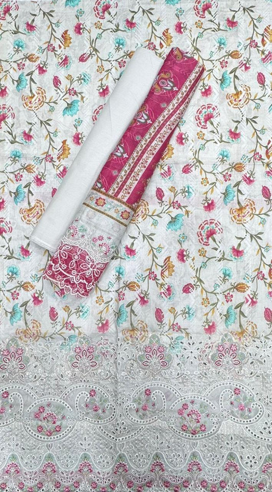 Riwayat | Unstitched 3 Pc Embroidered Lawn Collection