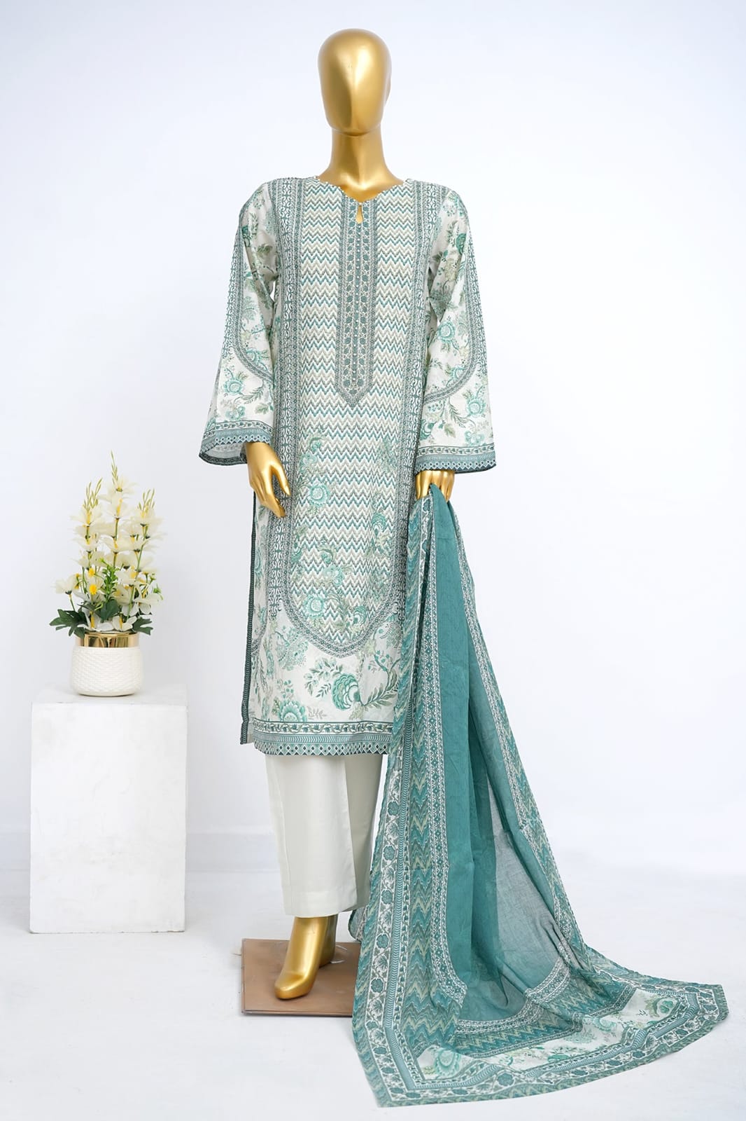 BIN SAEED | Stitched 3 Piece Printed Lawn Collection