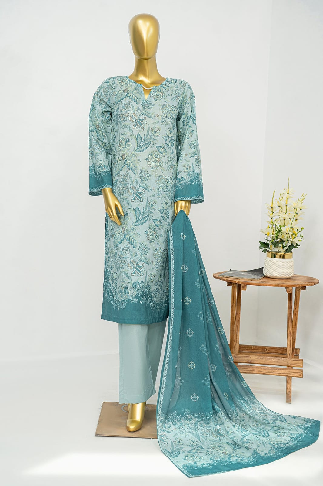 BIN SAEED | Stitched 3 Piece Printed Lawn Collection