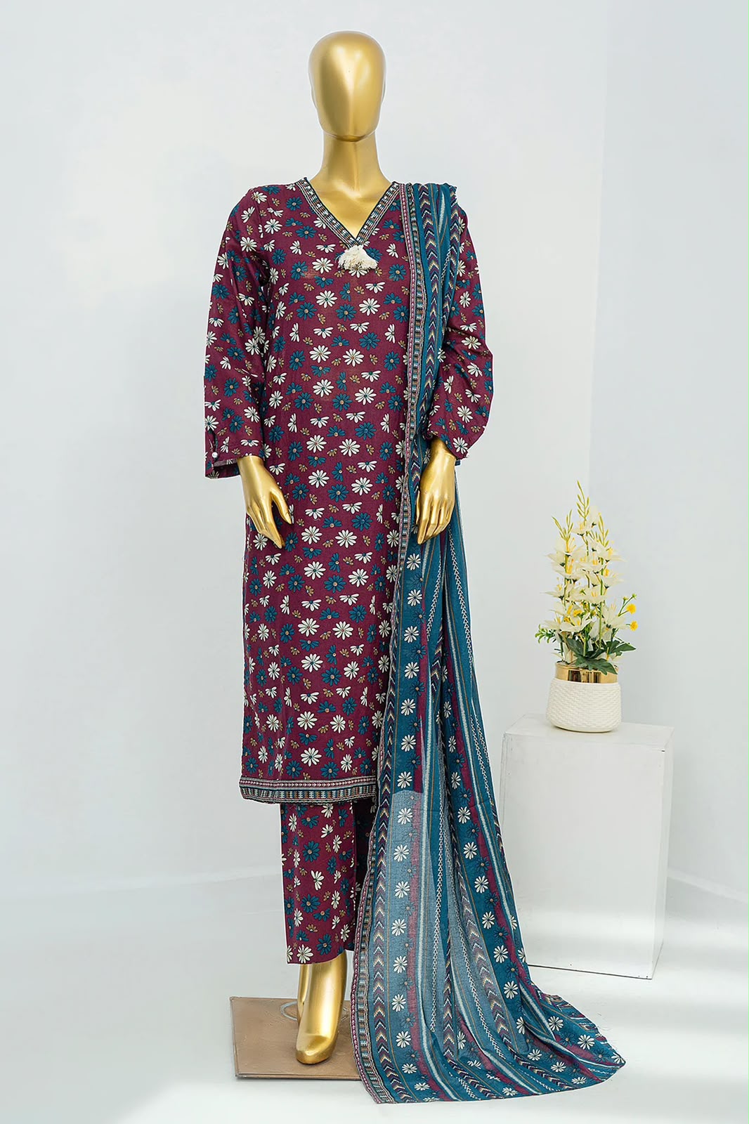 BIN SAEED | Stitched 3 Piece Printed Lawn Collection