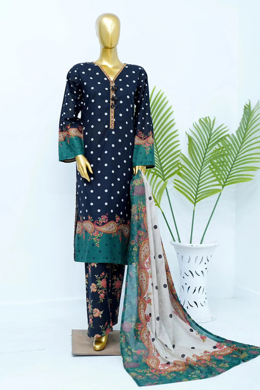 BIN SAEED | Stitched 3 Piece Printed Lawn Collection