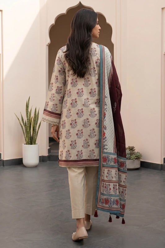 ZELLBURY | Unstitched 3 Pc Printed Lawn Collection