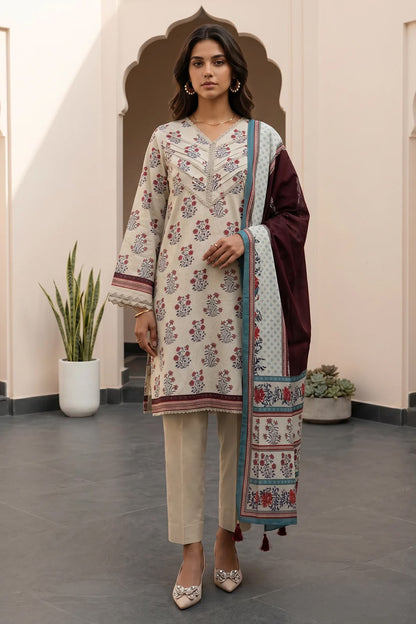 ZELLBURY | Unstitched 3 Pc Printed Lawn Collection
