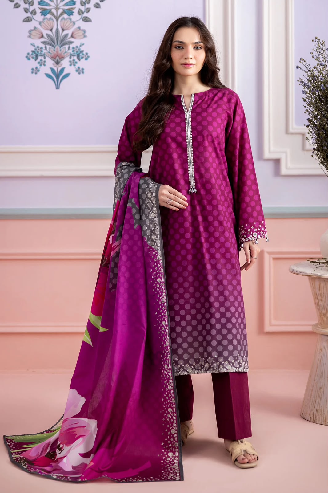 ZELLBURY | Unstitched 3 Pc Printed Lawn Collection