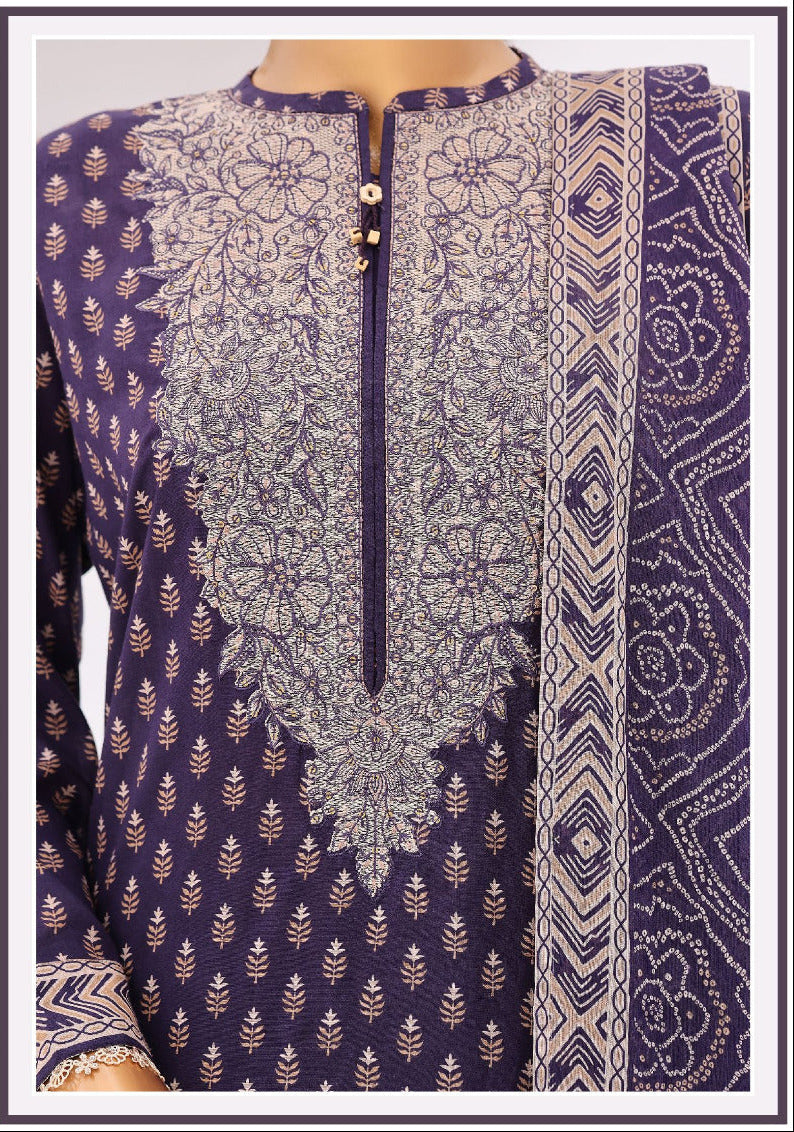HZ | Premium Daily 3 Pc Embroidered Lawn Collection