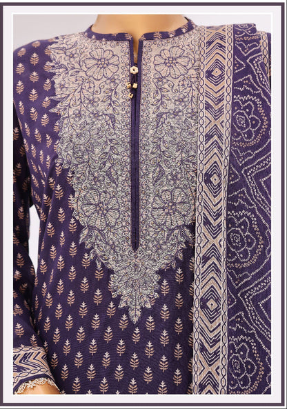 HZ | Premium Daily 3 Pc Embroidered Lawn Collection