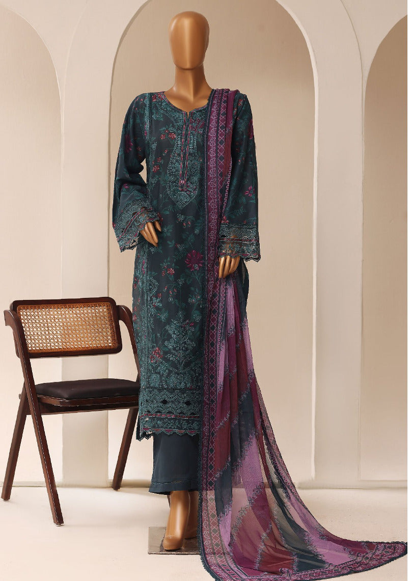 SADA BAHAR | Stitched 3PC Embroidered Lawn