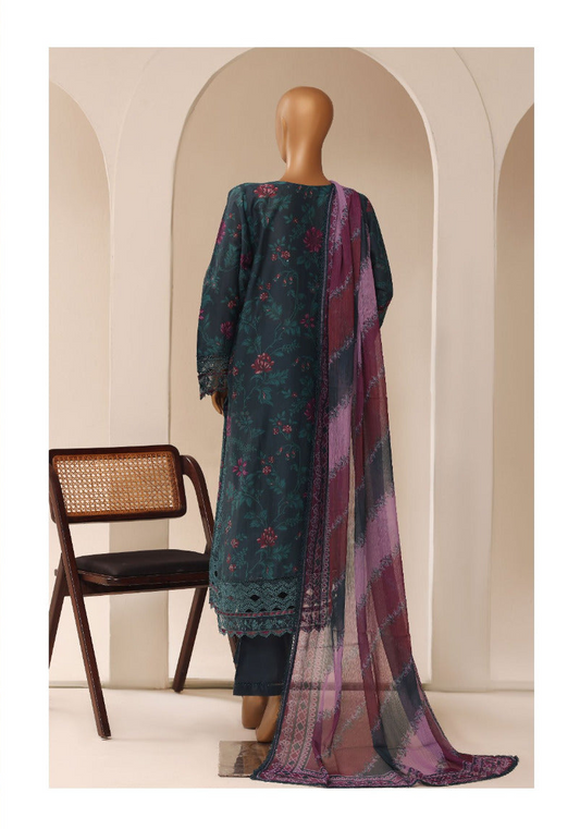 SADA BAHAR | Stitched 3PC Embroidered Lawn