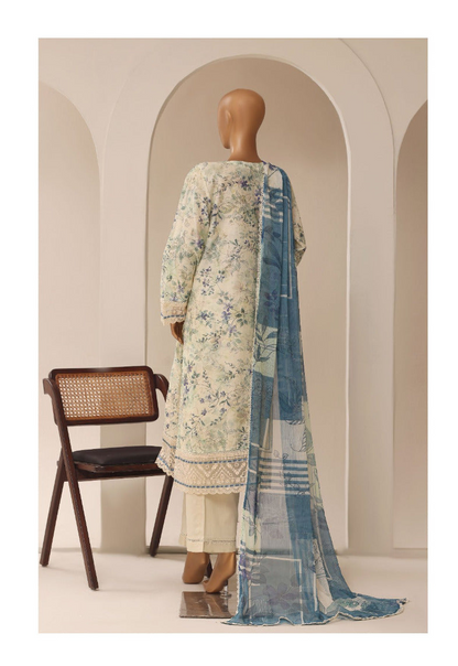 SADA BAHAR | Stitched 3PC Embroidered Lawn
