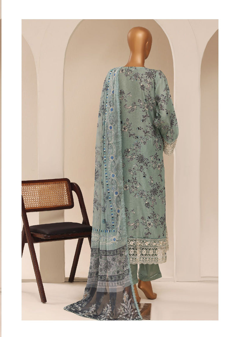 SADA BAHAR | Stitched 3PC Embroidered Lawn