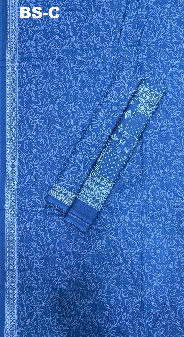 BIN SAEED Unstitched 3 Piece Printed Cotton Collection
