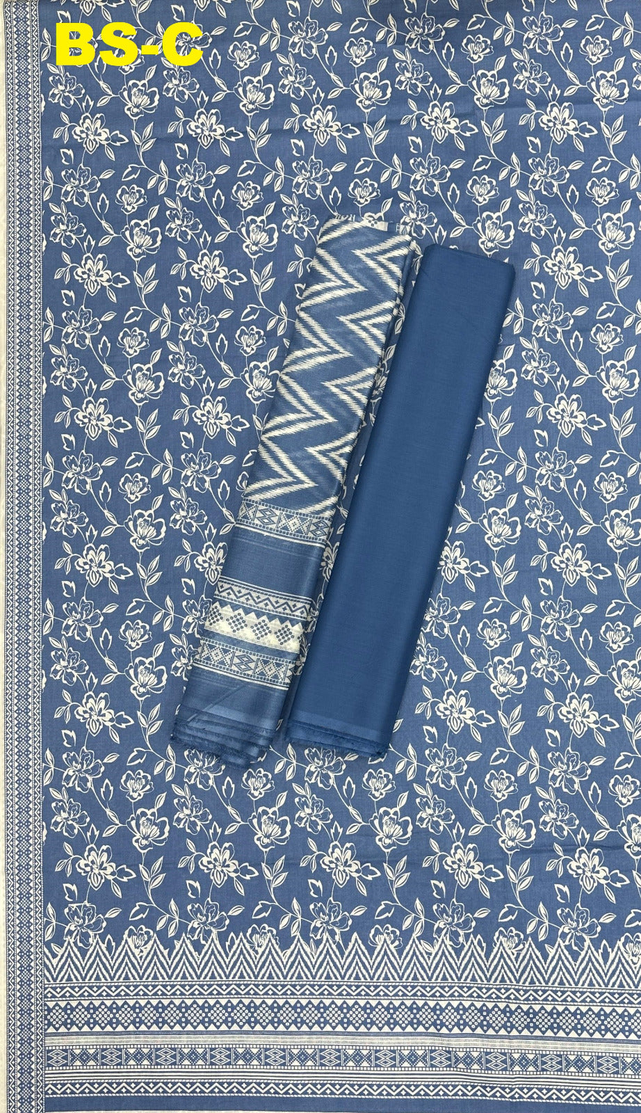 BIN SAEED Unstitched 3 Piece Printed Cotton Collection