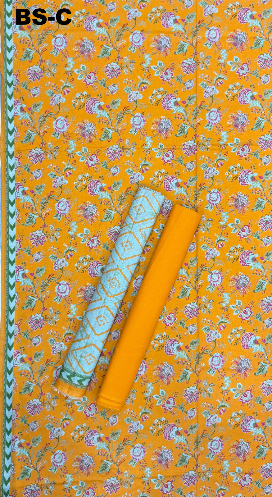 BIN SAEED Unstitched 3 Piece Printed Cotton Collection