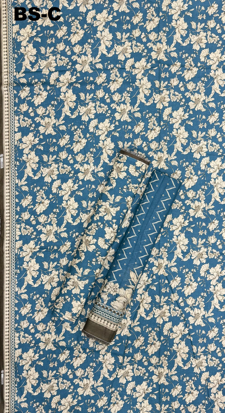 BIN SAEED Unstitched 3 Piece Printed Cotton Collection