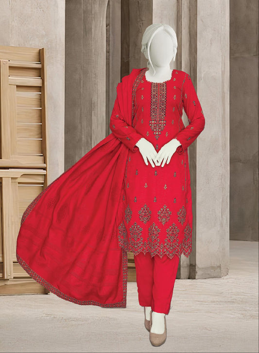 Zaaria by ABC Fabrics | Unstitched Embroidered Winter Velvet Collection