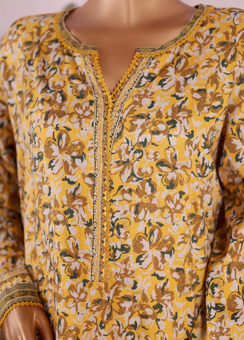 Bin Saeed | Stitched 3pc Printed Cotton Collection