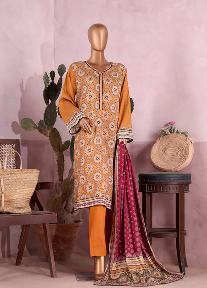 Bin Saeed | Stitched 3pc Printed Cotton Collection