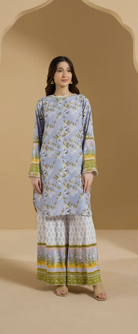 Zellbury | Unstitched 2-Piece Digital Printed Linen Collection